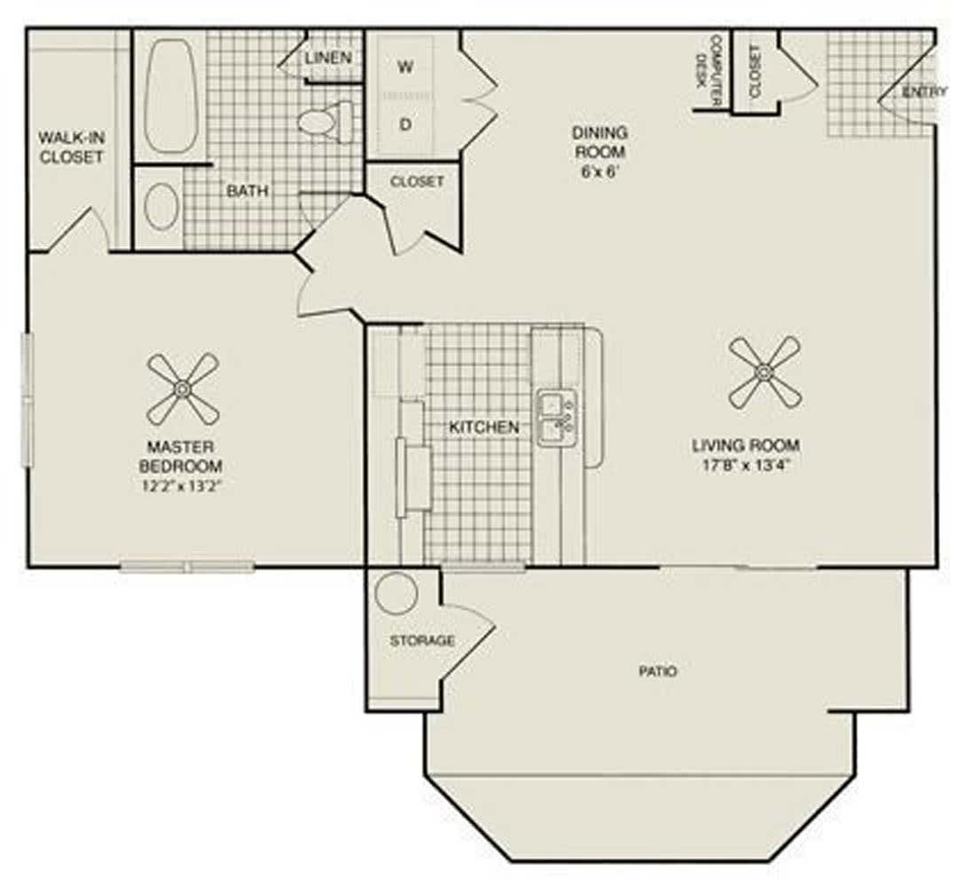 Pearl Floor Plan Pearl Floor Plan at Biscayne Bay, Arizona, 85225
